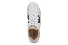 The Misfit Sneakers White Grey Almond Milk
