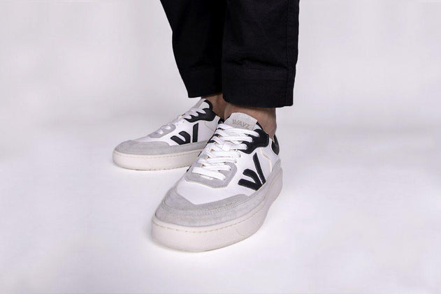 The Misfit Sneakers White Grey Black