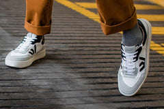 The Misfit Sneakers White Grey Black