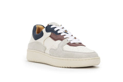The Sonder Sneakers White Blue Dry Rose