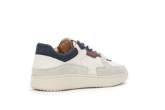 The Sonder Sneakers White Blue Dry Rose