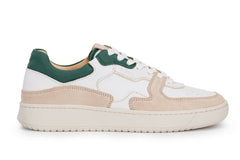 The Sonder Sneakers White Green Almond Milk