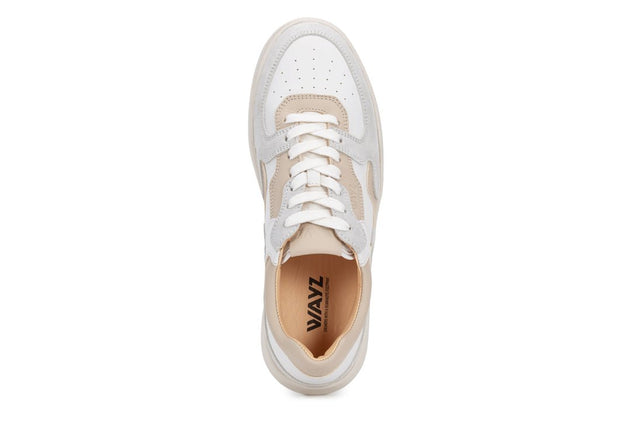 The Sonder Sneakers White Grey Almond Milk
