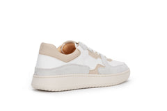 The Sonder Sneakers White Grey Almond Milk