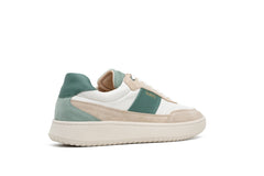 The Spark Sneakers Beige Mint Green