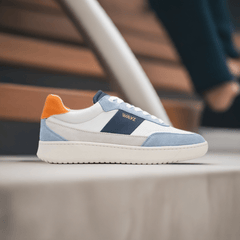 The Spark Sneakers Blue Sky Orange