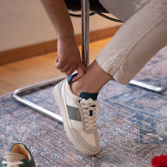 The Spark Sneakers White Grey Blue