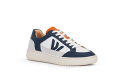 The Wanderer Sneakers White Blue Orange