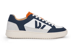 The Wanderer Sneakers White Blue Orange