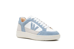 The Wanderer Sneakers White Grey Blue Sky