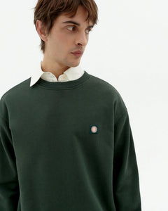 Leon Sun Contrast Sweatshirt Green