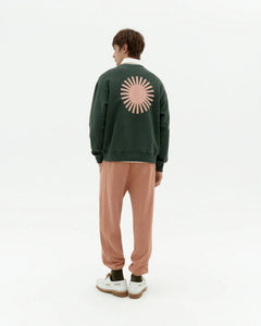 Leon Sun Contrast Sweatshirt Green