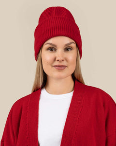 Usva Beanie Red