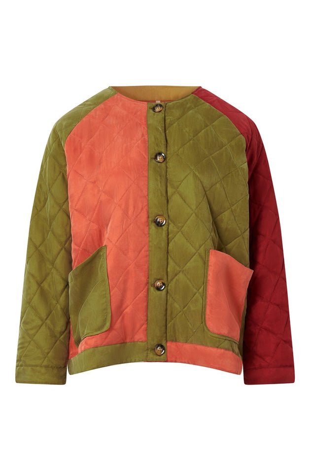 Lulu Cupro Jacket Multicolor