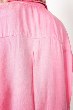 Long Lyocell Shirt Pink