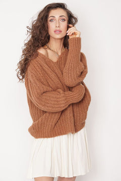 Nusa Alpaca Sweater Camel