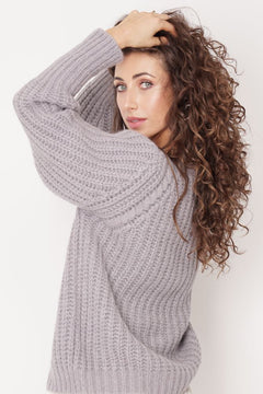 Nusa Alpaca Sweater Grey