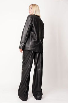 Anti Eco-Leather Pants Black