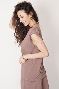 Jane T-Shirt Camel