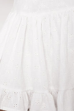 Serena Skirt White