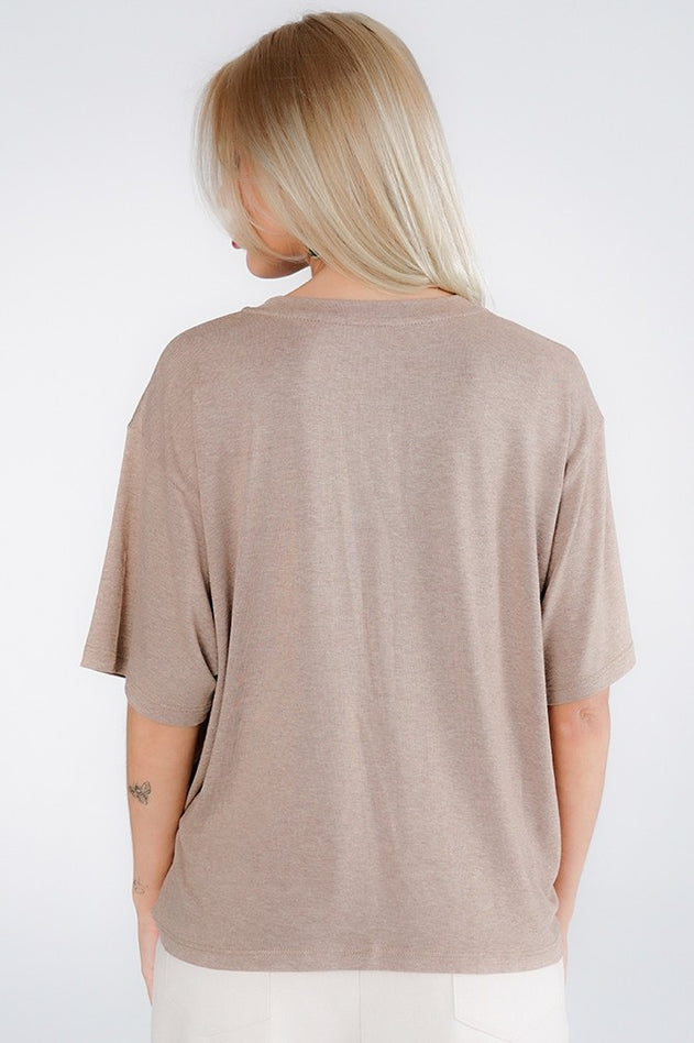 Marco T-shirt Camel