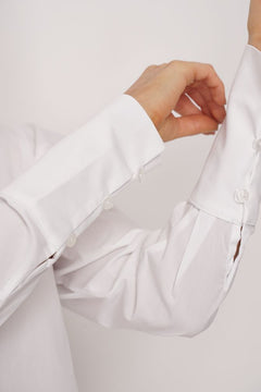 Elia Button-Up Shirt White