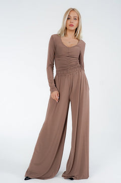 Rosa Bamboo Knit Body Camel