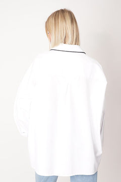 Rea Cotton Shirt White