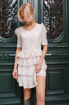 Love Angel Dress Flower Print