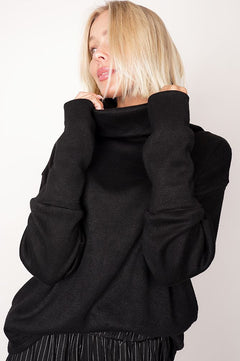 Tova Turtleneck Knit Black