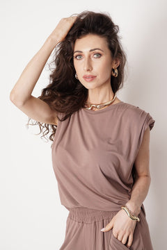 Jane T-Shirt Camel