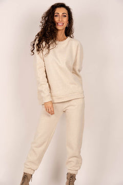 Zuri Collegehousut Beige