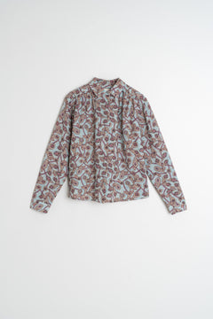 Crepe Cotton Shirt Water Print