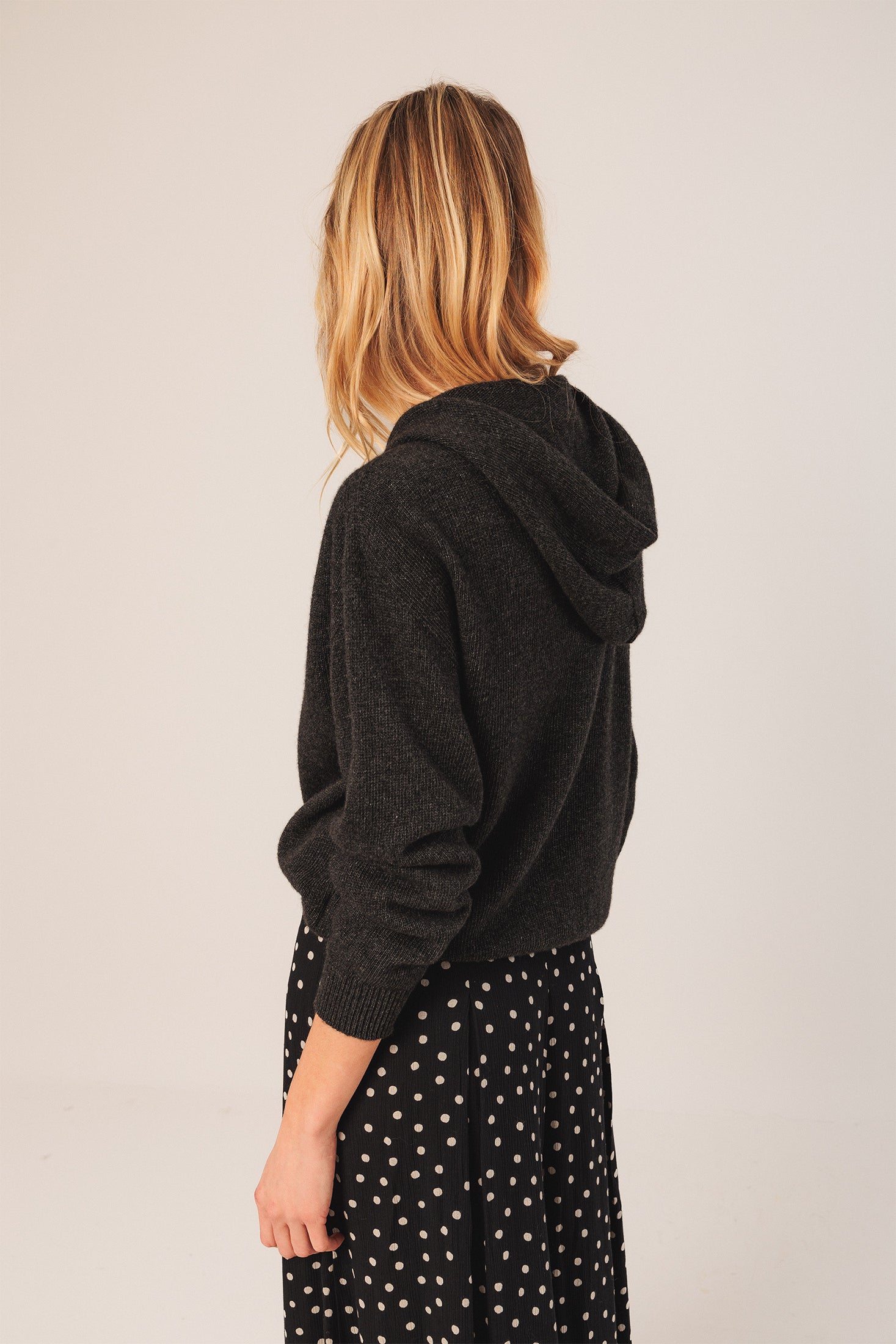 Sport Knit Sweater Dark Grey