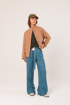 Denim Lyocell Pants Blue