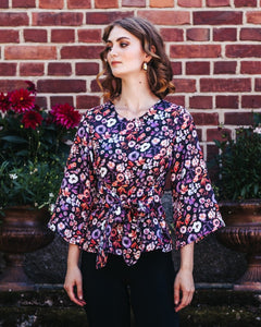 Ophelia Blouse Violettes - IVALO.COM