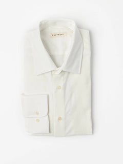 Castanio Flannel Shirt White