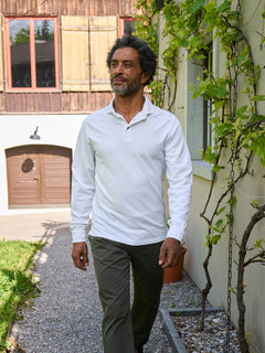 Cavalo Polo Shirt Long White