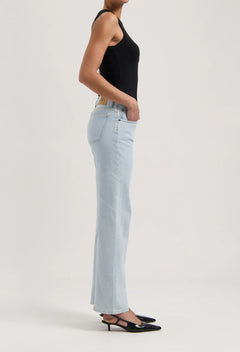 Carry Mid Straight Jeans Light Stone