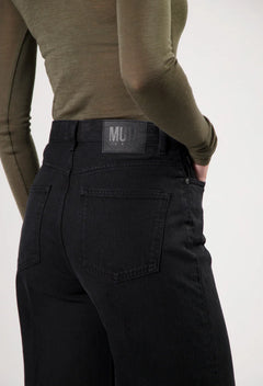 Sara High Loose Jeans Nero Nero