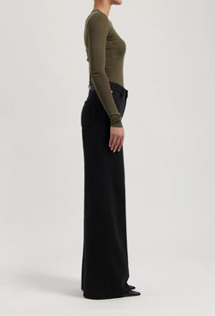 Sara High Loose Jeans Nero Nero
