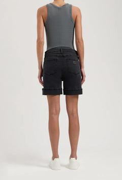 Luna Mid Denim Shorts Black Vintage