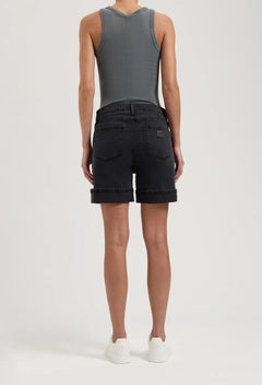 Luna Mid Denim Shorts Black Vintage