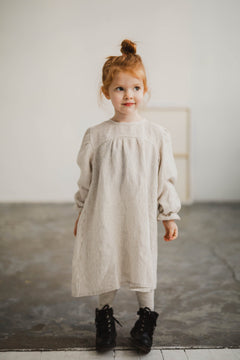 Kids' Žemyna Linen Dress