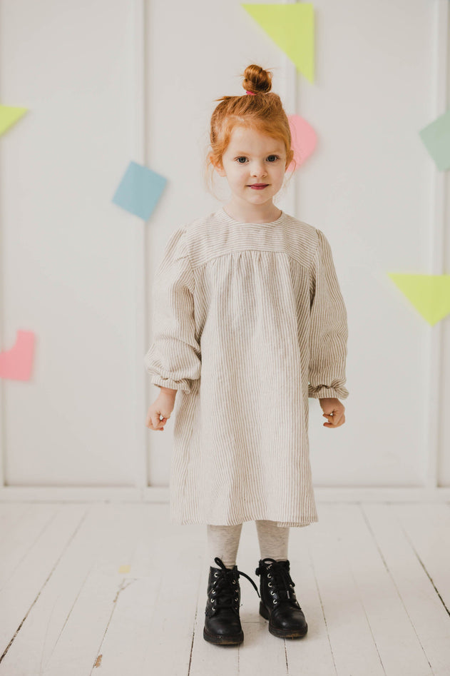 Žemyna Kids' Linen Dress