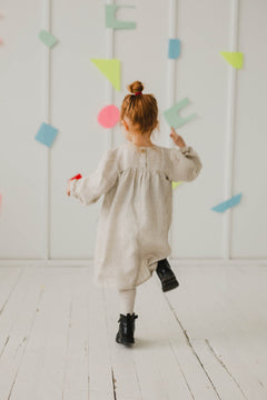 Žemyna Kids' Linen Dress