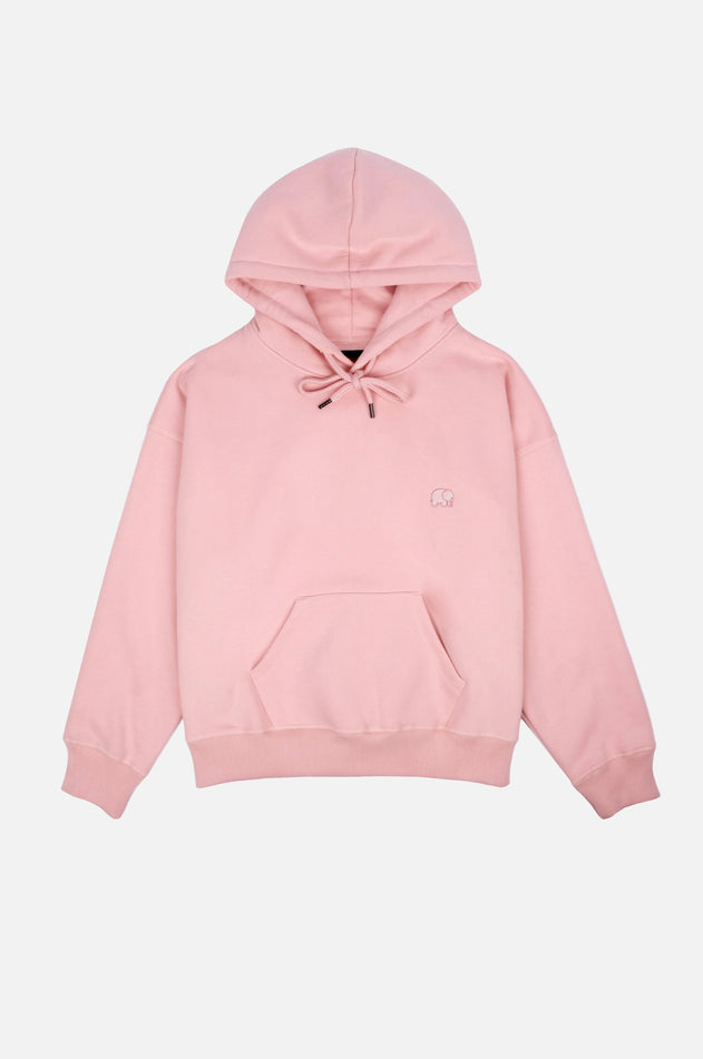 Trendsplant Organic Essential Oversized Huppari Vaaleanpunainen