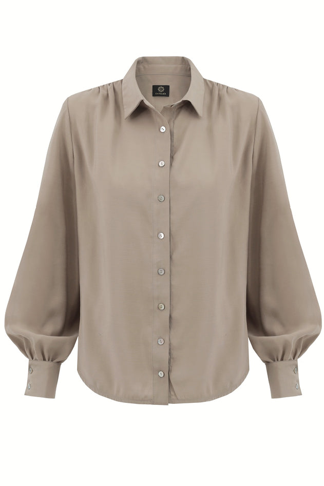 Noel Kauluspaita Beige