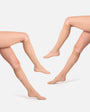 Hēdoïne - The Tame Nude Knee High Socks 30 Denier (2 pairs), image no.1