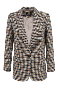 Vogue Blazer Ruudullinen